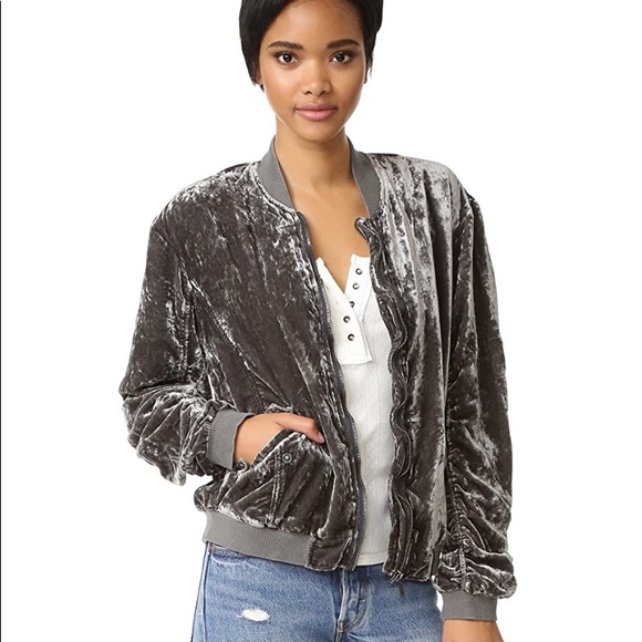 Free People Ruched Bomber size XS Sold Out! - Picture 2 of 6